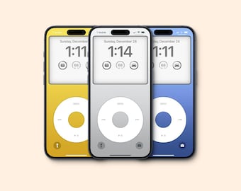 iPhone LockScreen Classic iPod Wallpaper Pack [3 HD Images]