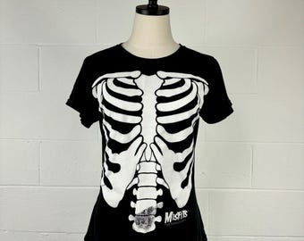 90s Misfits スケルトンTシャツ ブラックフラッグ DANZIG 90s Misfits スケルトンTシャツ ブラックフラッグ DANZIG Misfits