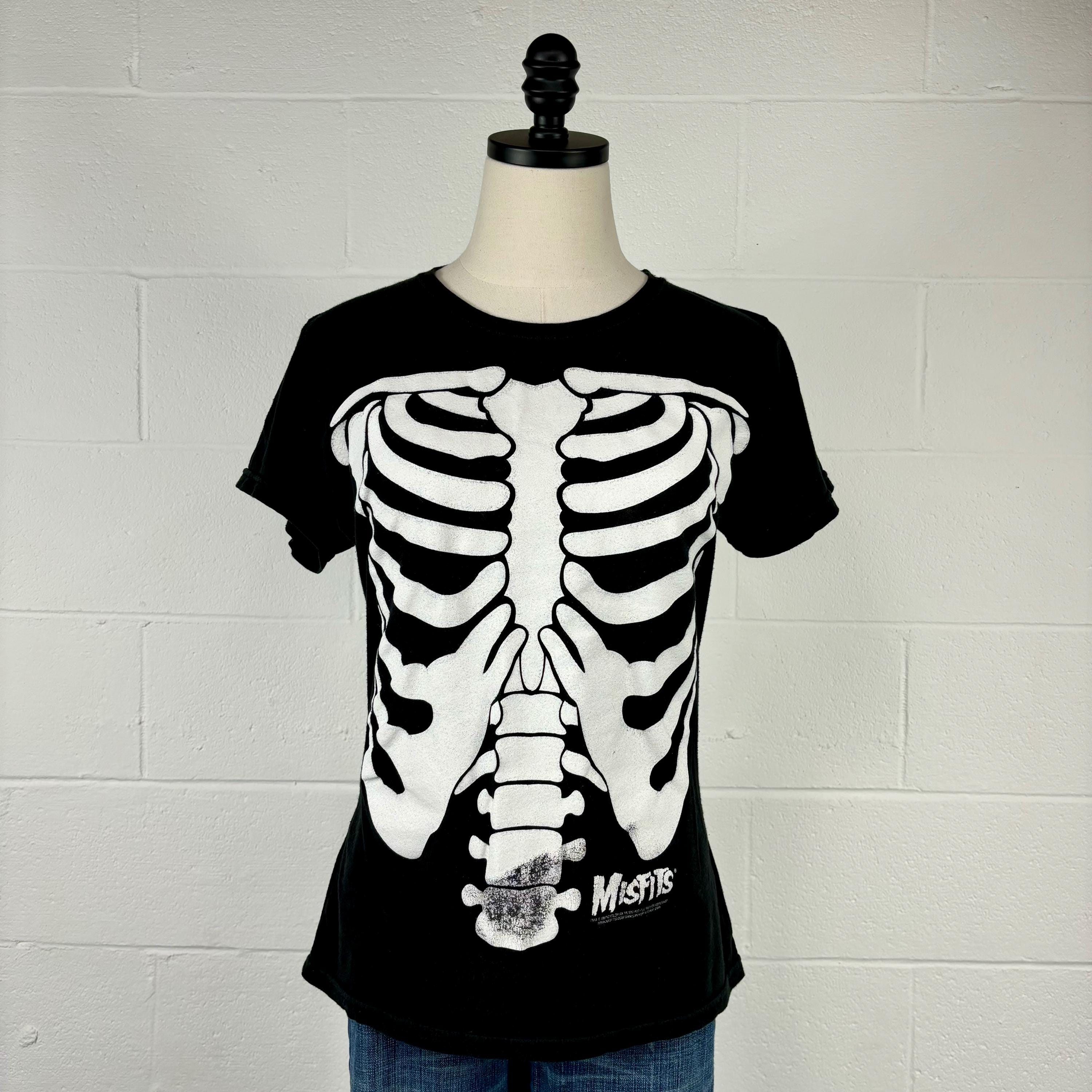 y2k“Misfits band reprint“ペンキ”boro tshirt - メルカリ