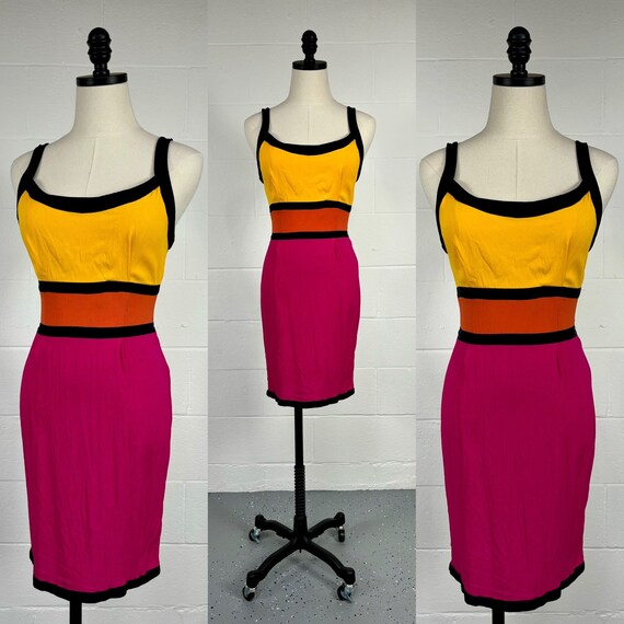 Mondrian dress - Gem