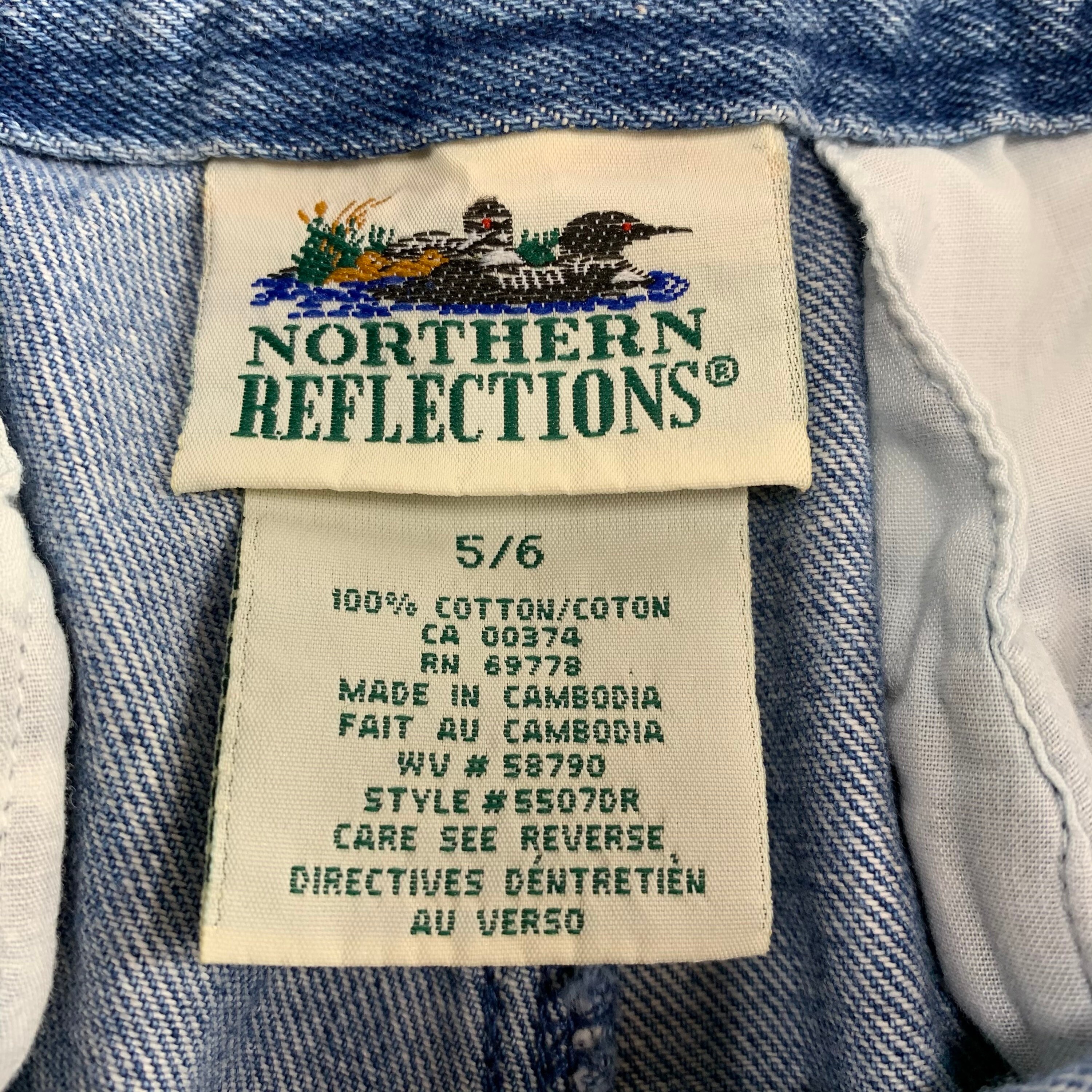 Vintage 1980's High Waist Patch Pocket Chore Blue Jeans | Etsy