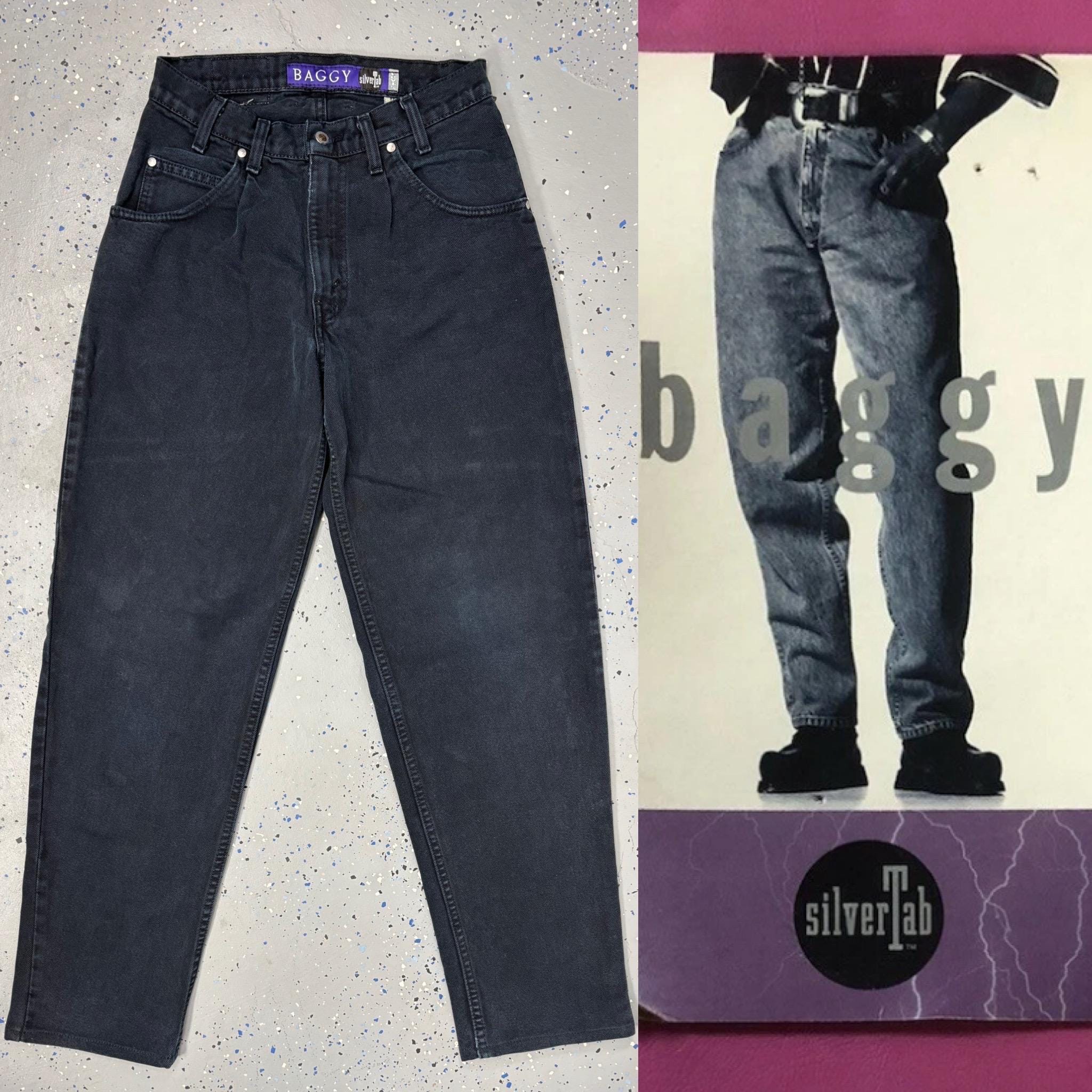90s LEVI’S silvertab baggy black s-l400.jpg