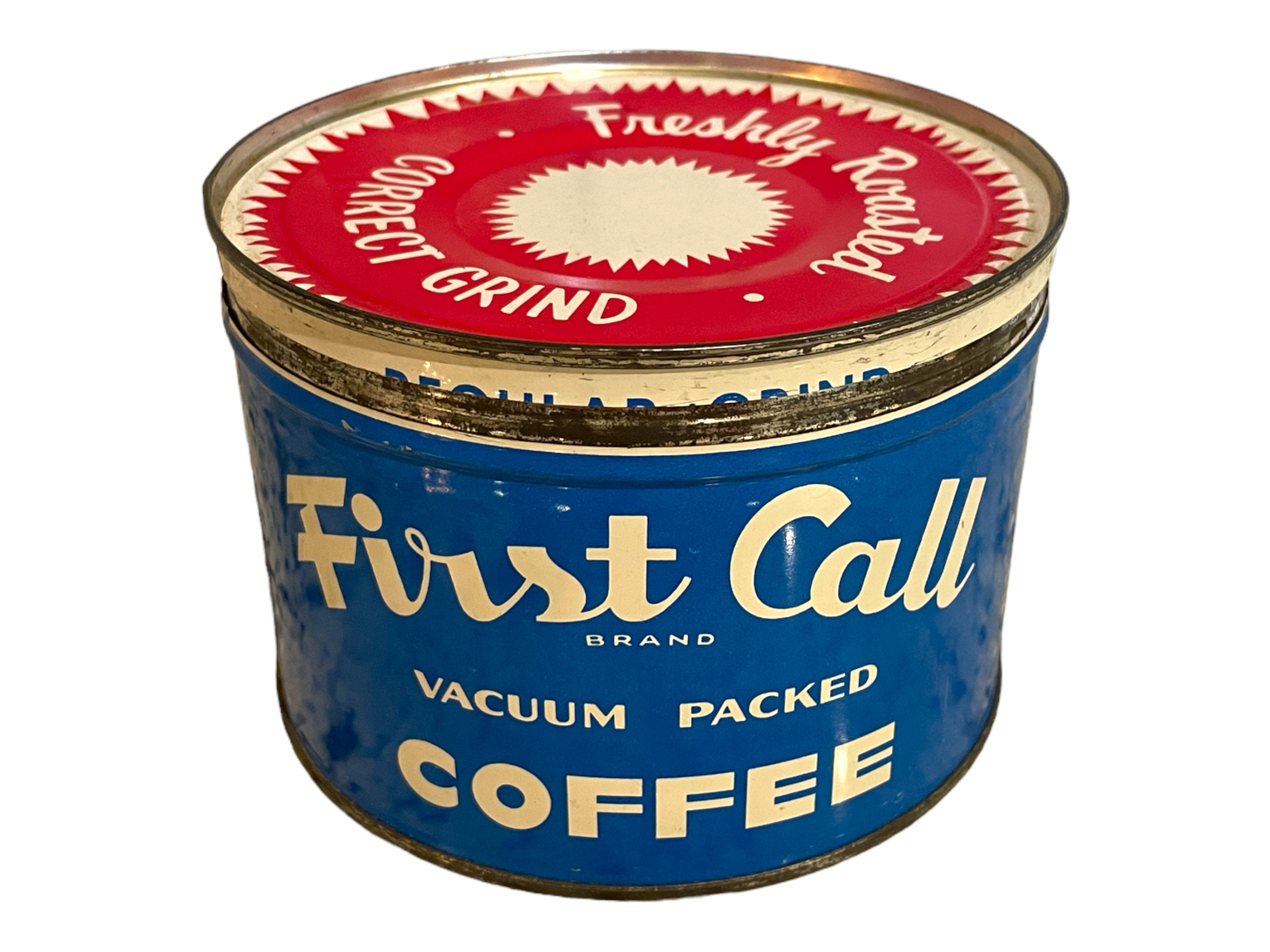 First Call Brand Vacuum Packed Coffee Tin Can Freshly Roasted