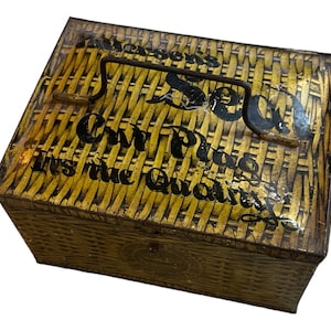 patterson tobacco company R.A. Patterson Tobacco Co. Archives Antique Advertising Tobacco Tin (Patterson's Tuxedo Tobacco)