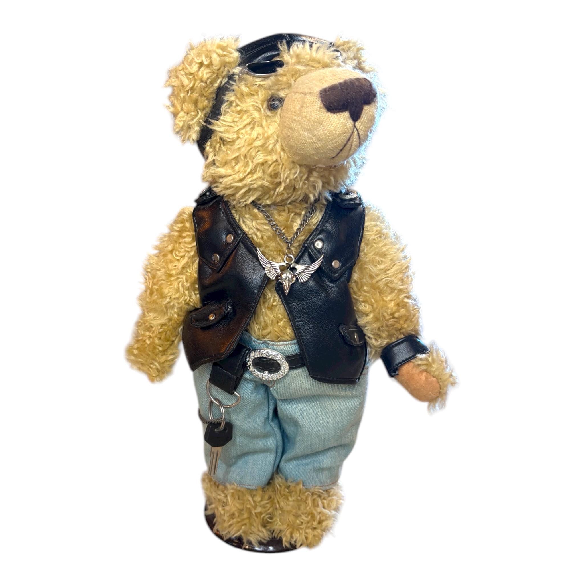 Harley Teddy Bear - Etsy