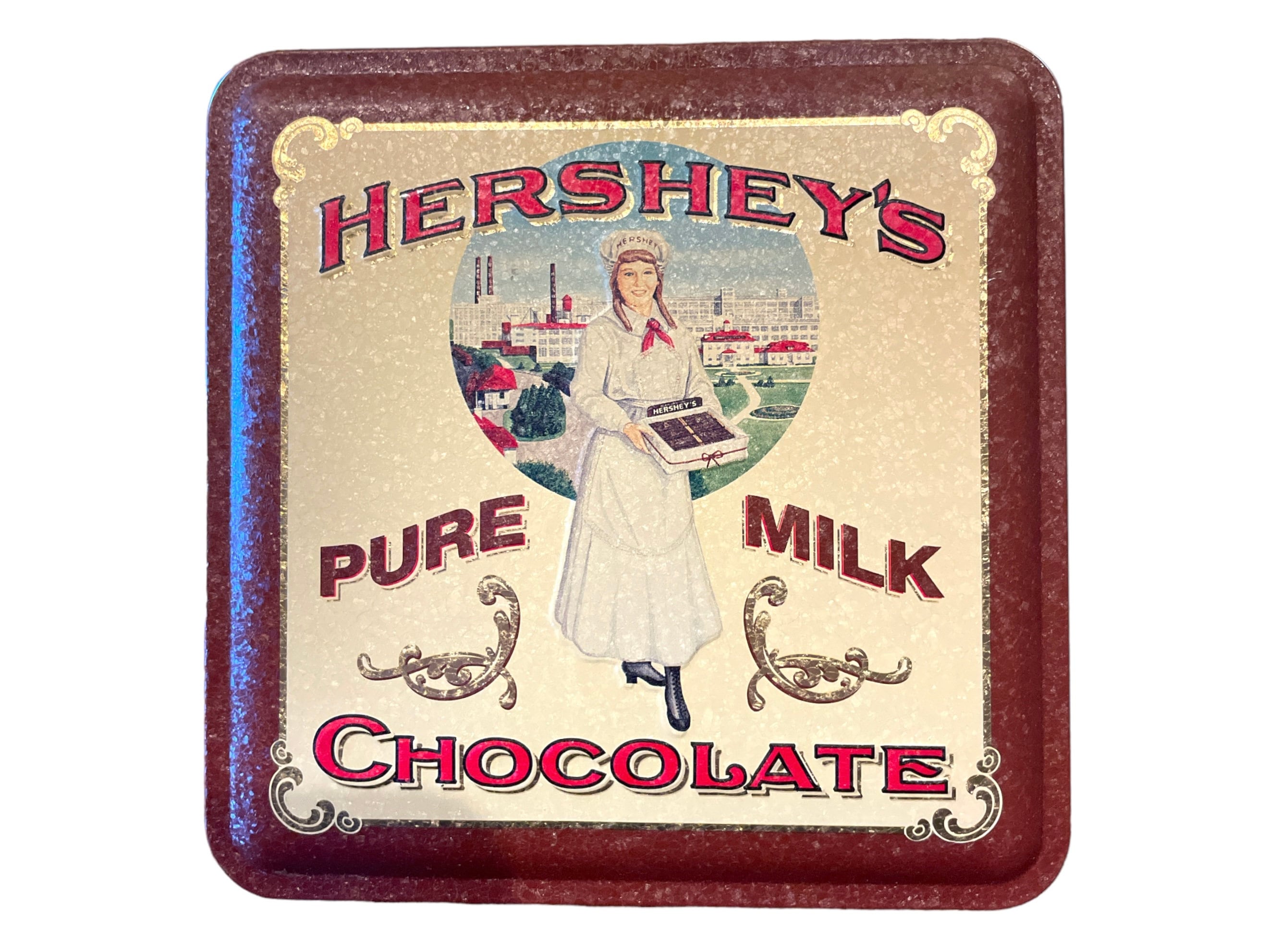ビンテージ木製看板 HERSHEY'S CHOCOLATE検）アドバタイジング Hershey Chocolate Company's Advertising and Ephemera from
