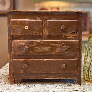 Small Antique Primitive Dressers - Etsy
