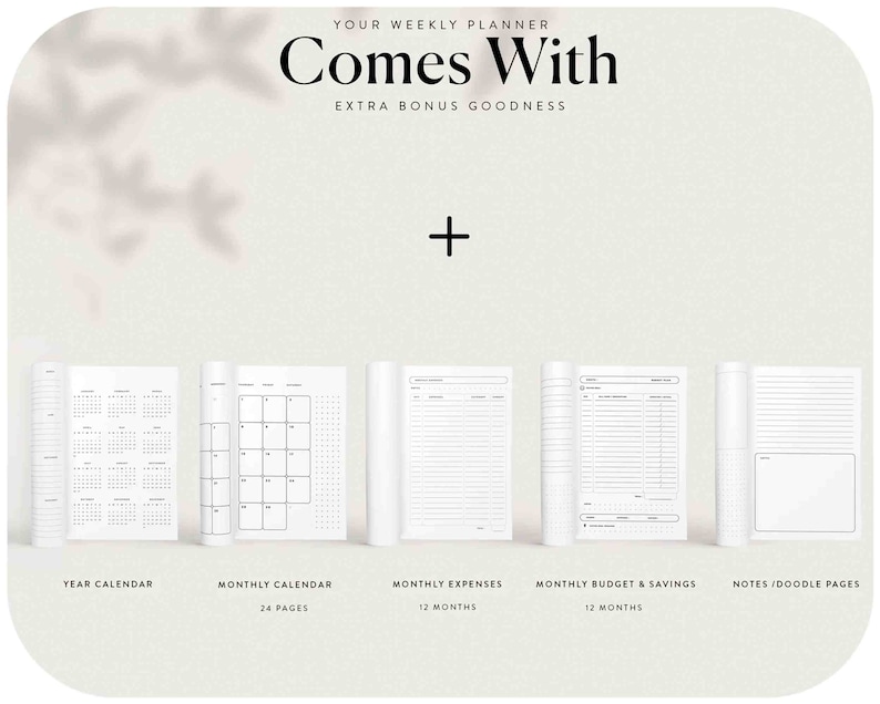 Personal Planner 2025-2026, Custom Weekly Organizer, Tailored Time ...
