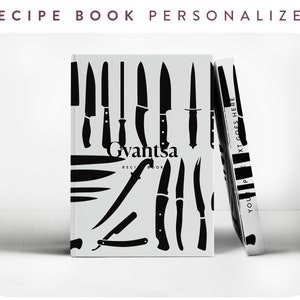Personalized recipe book, Custom gift for birthday, grandma gift, customized gift for mom, mother in law