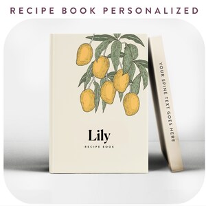 Custom Cooking Organizer, Personalized Recipe Planner, Handcrafted Meal Scheduler Book, Perfect Chef's Tool