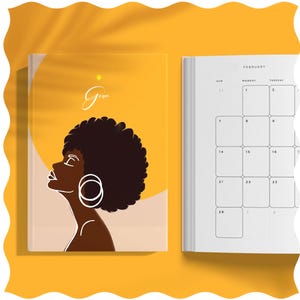 Custom Daily Planner 2025-2026  Personalized Eco-Friendly Organizer with Hourly Schedule  Notes Sections