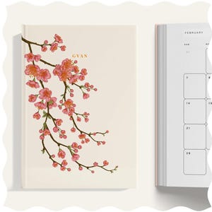Custom 2025 planner | personalized planner 2025 | planner book | academic planner | Hard, Soft or Spiral