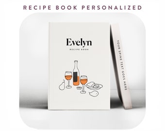 Personalized Cooking Scheduler, Custom Recipe Planner Book, Handcrafted Meal Organizer, Ideal Foodie Gift