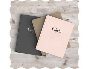 Personalized Journal: Custom Notebook for Writing, Sketching, and Gifts