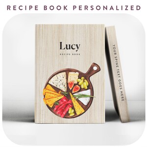 Custom Meal Planning Tool, Personalized Recipe Book, Handmade Kitchen Organizer, Unique Home Cook Gift