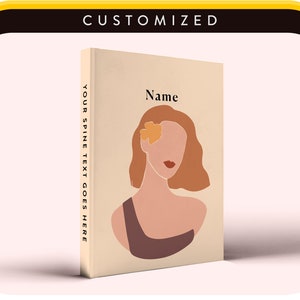 Cuaderno de diario Diario personalizado Regalo personalizado, Diario de tapa dura Forrado Cartas de diario a mi hija