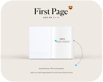 Add On → First Page Text