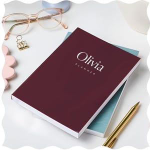 2025-2026 Life Planner Advent Calendar - Personalized Anniversary Gift for Girlfriend Unique Agenda