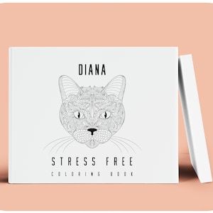 Personalized Adult Stress Free Coloring Book