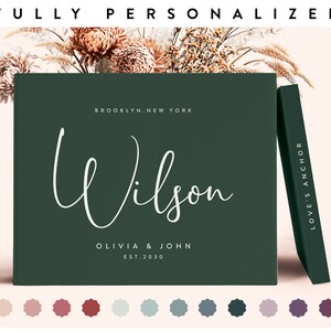 Personalized Wedding Signature Book - Unique Keepsake of Your Memorable Celebration
