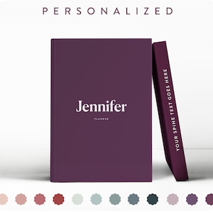 2025 - 2026 Custom Daily Planner - Personalized Agenda for Organization and Productivity