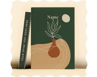 Personalized Journal: Custom Travel Notebook, Eco-Friendly Gift