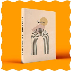 Cuaderno A5 personalizado, diario floral personalizado, regalo considerado para mujeres, cuaderno A5 personalizable, regalo personalizado único para ella