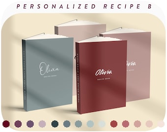 Craft Your Own Recipe Book with Measurement Pages - Customizable Recipes for Memorable Gifts!