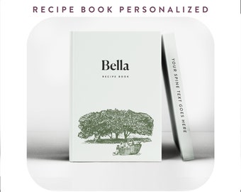 Personalized Kitchen Scheduler, Custom Recipe Planner, Handcrafted Meal Organizer Book, Ideal Gift for Cooks