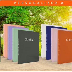 Traveler Notebooks, Personalized Journal,  Custom Journal, Dream Journal, Travel Journal for Men and Women,  Hard Cover Notebook