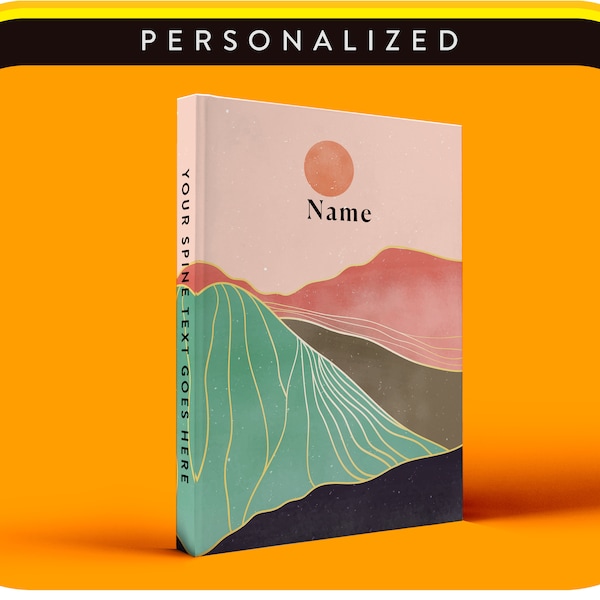 Personalized Notebook, [Custom Name] - Journal, Journal for Women, Notebook, Gift,  Journal, Best Friend Gift, Teacher Notebook