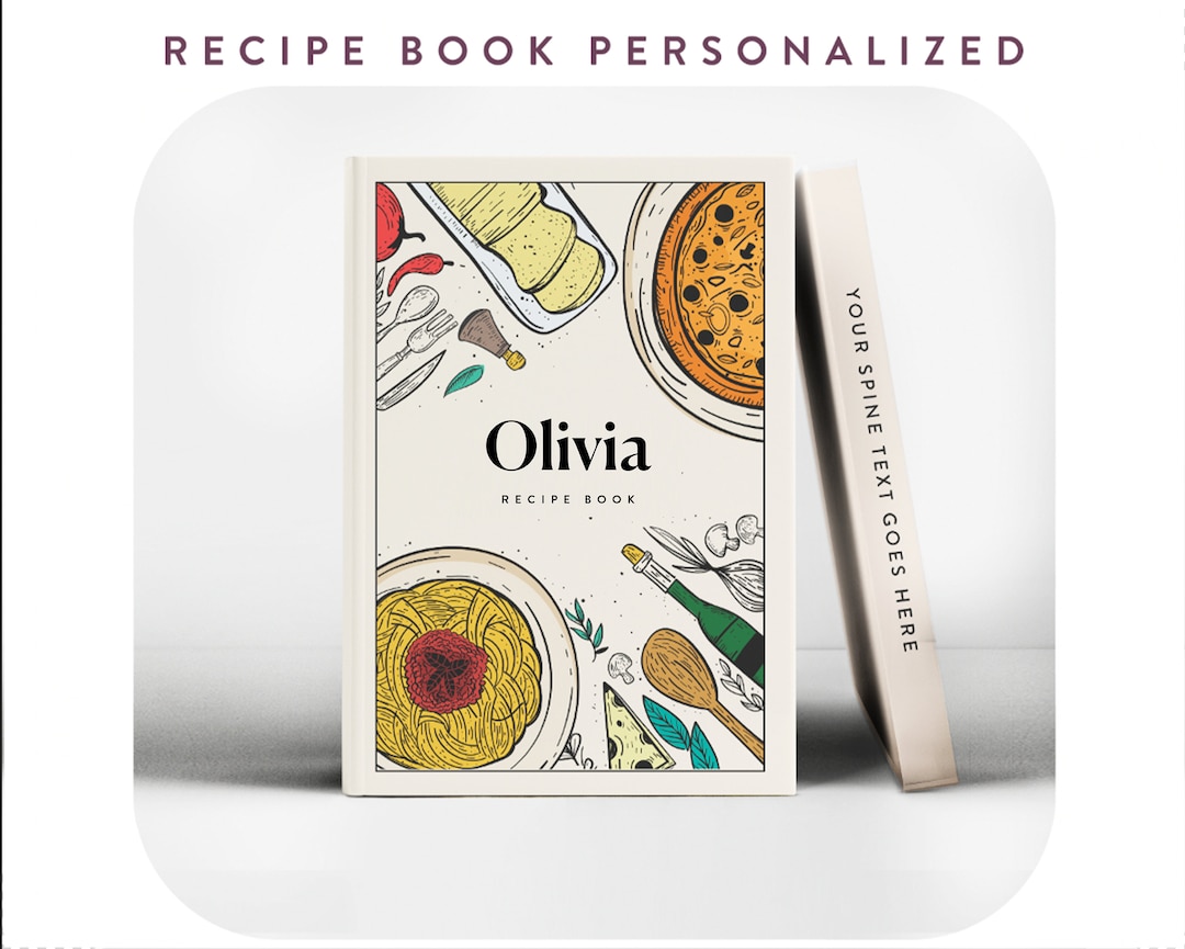 Recipe Book, Wedding Gift Ideas, Gifts for Grandma, Personalized Gift