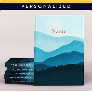 Cuaderno infantil personalizado: Cita personalizada, diseño vintage
