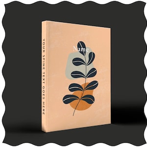 Personalized Journal - Custom Journal / Minimalist Journal for Men and Women / Hard Cover Notebook Personalize Gift,