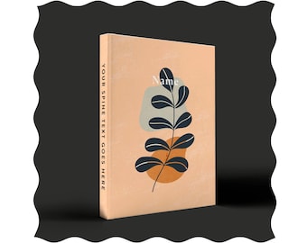 Personalized Minimalist Journal: Custom Hard Cover Notebook