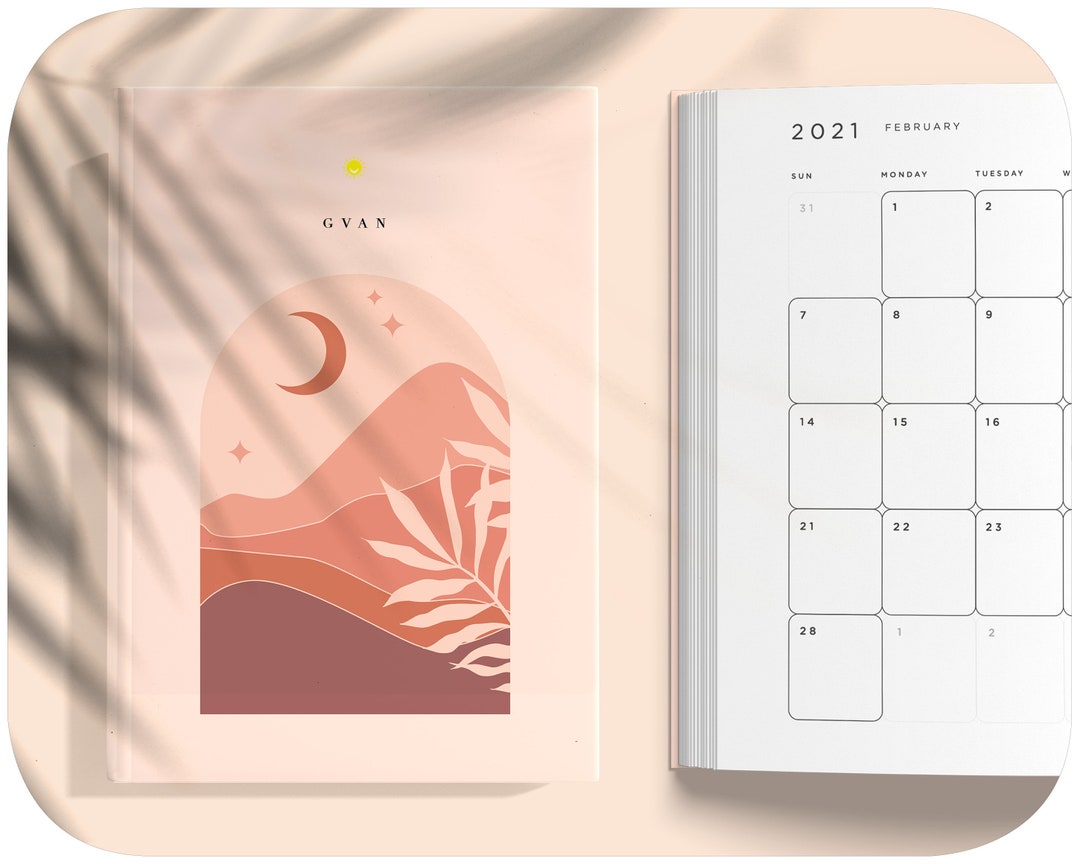 Personalize Weekly ,planner 2024 2025, Daily Planner Book, Custom