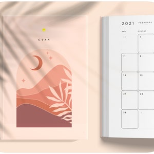 Personalize Weekly ,Planner 2024 - 2025, Daily Planner Book, Custom Calendar 2024, Personalize