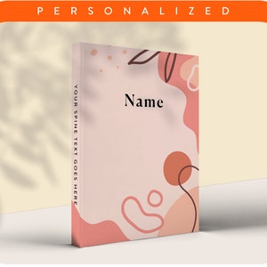 Personalised Notebook, A5 Notebook, Personalised Journal, Custom journal,  Journal, Anniversary Gift