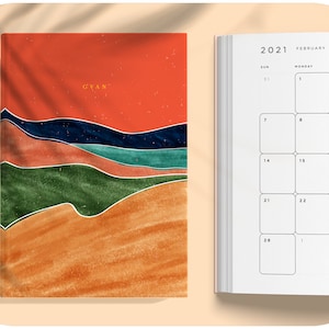 Balance Your Life in 2025: Personalized Daily Planner | Your Guide to Academic & Work Goals | Unique Self-Care Gift