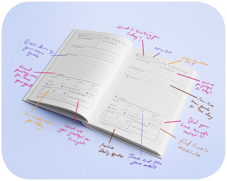 Life Planner 2023 2024 Advent Calendar 2023 Anniversary Etsy New Zealand