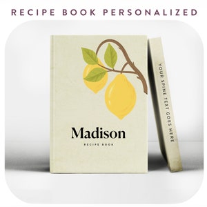 Create Your Unique Recipe Book: Personalized with Custom Recipes - Ideal Birthday, Mom, and Dad Gifts. Choose Your Cover