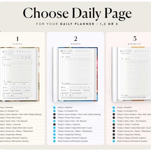 Achieve Order in 2024: Custom Daily Planner, Perfect for Students & Professionals Unique Mother's Day Gift image 5