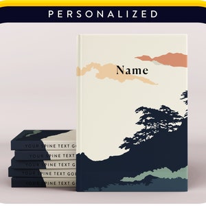 Personalised Notebook, A5 Notebook, Personalised Journal, Custom journal,  Journal