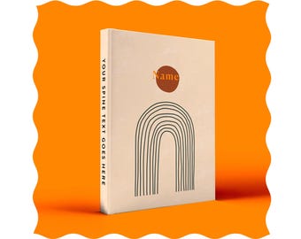 Personalized Hardcover Journal: Custom Notebook for Goals & Reflections