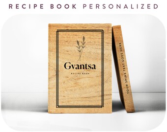 Personalized Recipe Book, Custom Cookbook, Bridesmaid Gifts, Gift For Mom