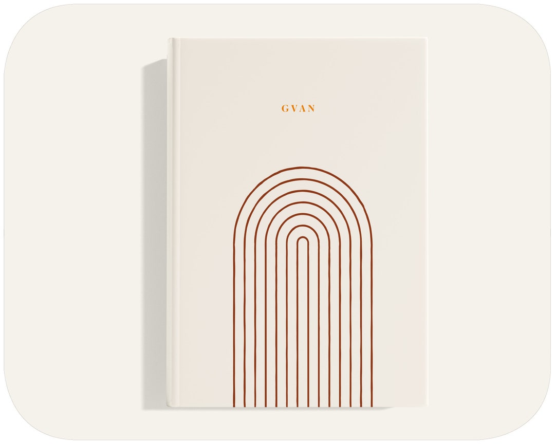 Notebook Customise Personalise Notebook, Personalize Notebook, Personalised Travel Journal ...
