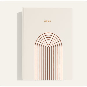 Personalized A5 Lined Notebook: Custom Travel Journal