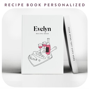 Personalized Cooking Companion, Custom Recipe Book, Handcrafted Meal Scheduler, Ideal Gift for Food Lovers