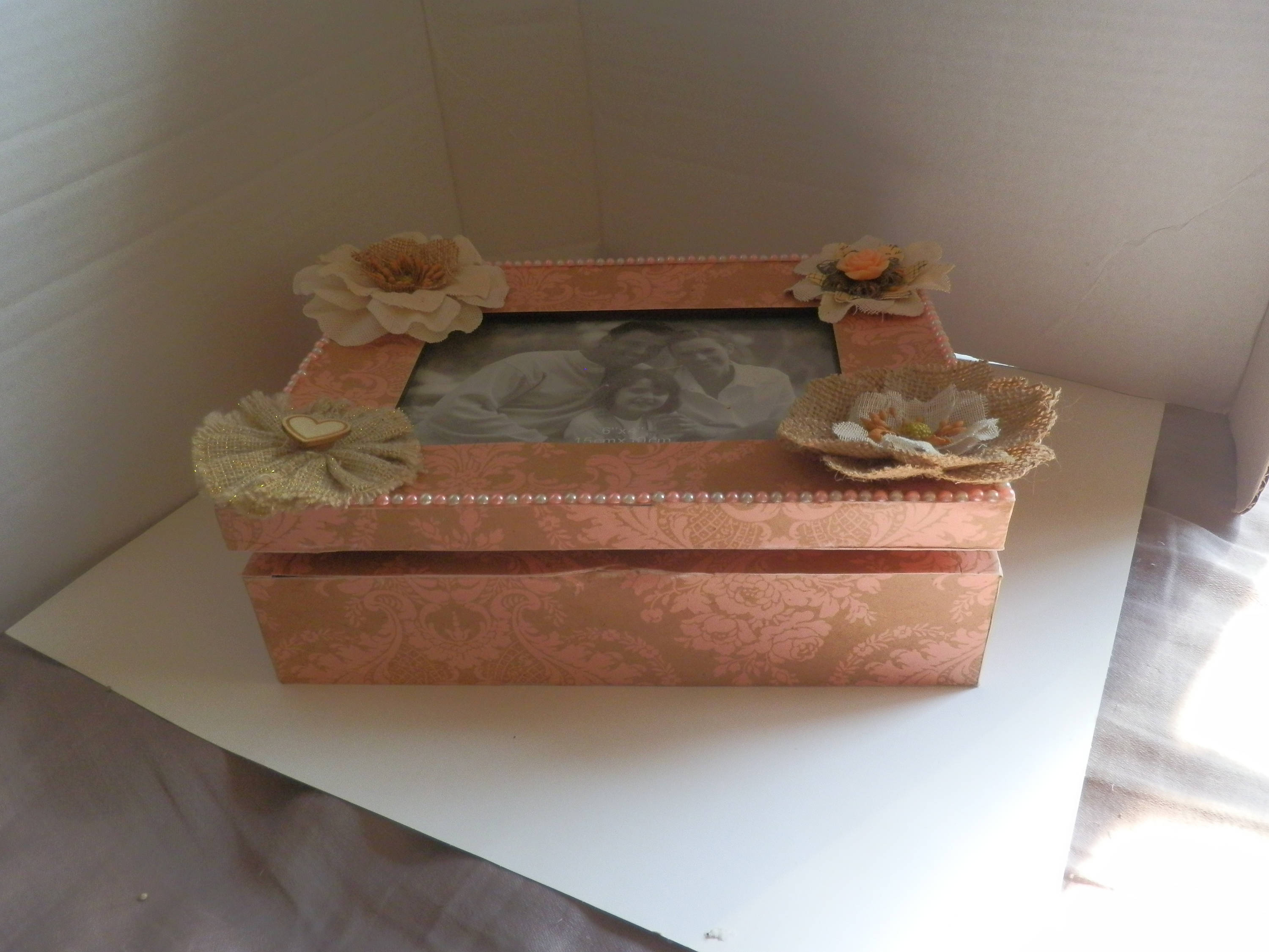 Rustic Blossom Jewelry Box Upcycled Jewelry Box Etsy UK