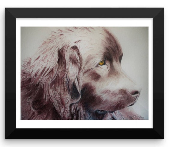 black dog wall art
